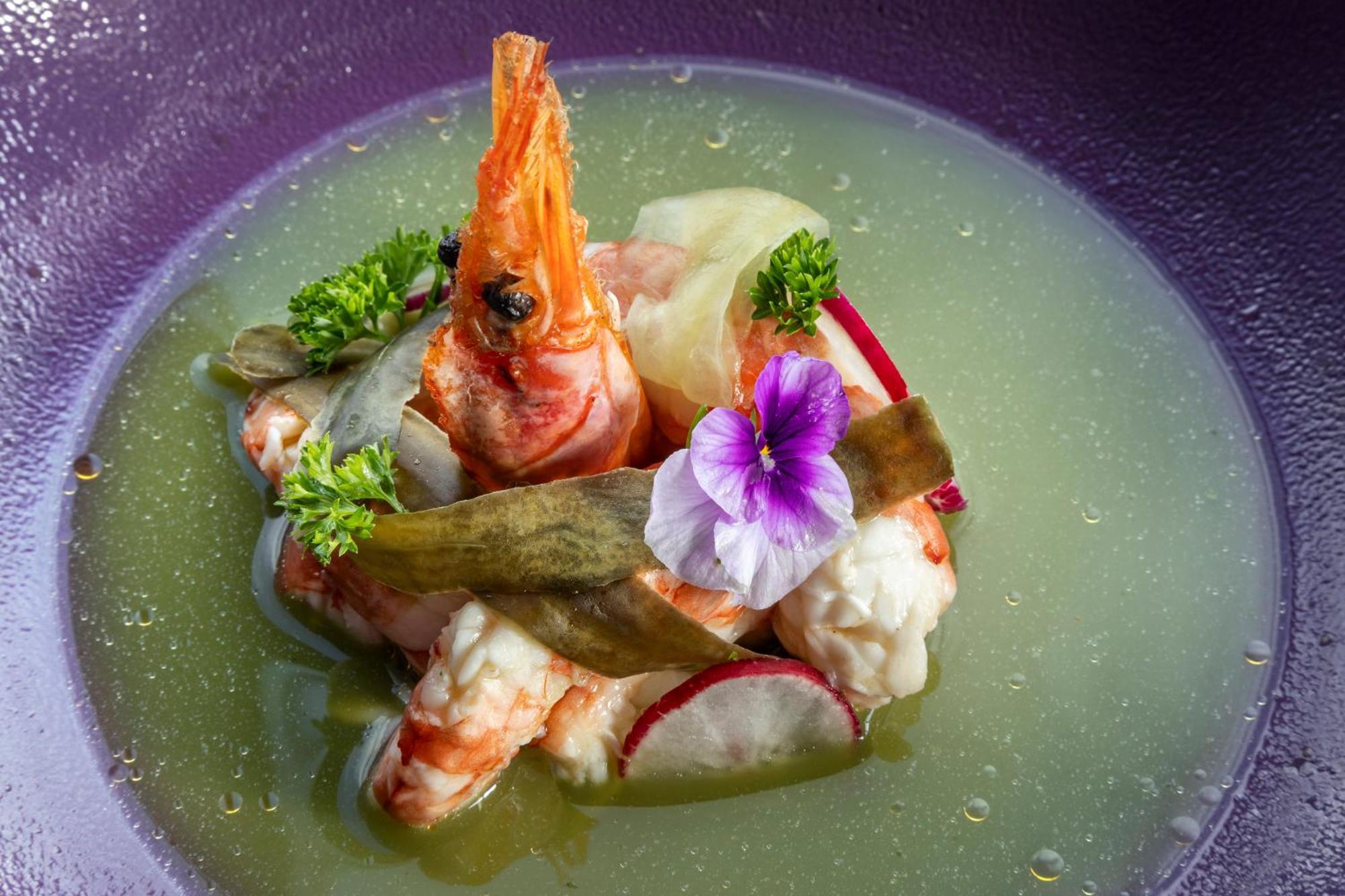 Melia Vienna Hotel Exterior photo A seafood dish